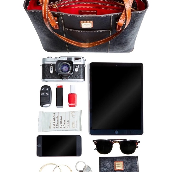 Dooney & Bourke Lexington Pebble Grain
Black Leather Tote Bag - Picture 12 of 12